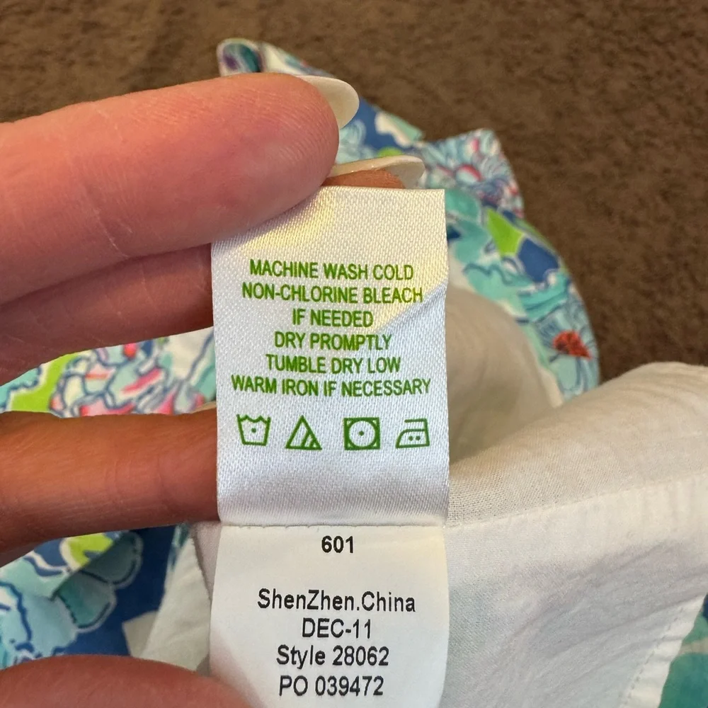 Lilly Pulitzer Allura Mayflower Floral Print Cap Sleeve Dress Sheath 8 $198 - Picture 8 of 11